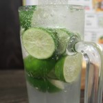 つかふき屋 - すだち酎ハイ、８杯目