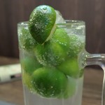 つかふき屋 - すだち酎ハイ、１０杯目