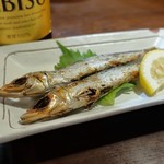 炭火焼 みや澤 - １本釣りウルメほたれ焼き