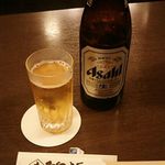 たらふく - 中瓶ビール 810円 2017年9月