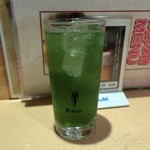 鉄板居酒屋OHANA - 酎ハイ抹茶