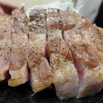 キセキ食堂 上尾店 - 僅かな焦がしと粒胡椒