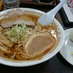 マルミ・サンライズ食堂 - ラーメン大と、おにぎり(マス)