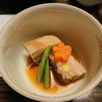 Tsubakiya - 肴コース③：豚の角煮