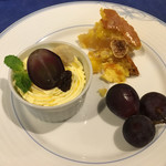 レストラン ストックホルム - デザート。他にもケーキがいくつかあり、季節感のあるものでした。