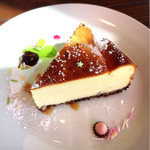 ポッセコーヒー - 可愛いベイクドチーズケーキ♡♡