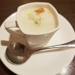Maruyama MUSHROOM - 大根の冷製スープ