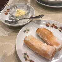 菜香新館 - 元祖海老のウエハース巻き揚げ