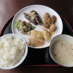 古民家カフェ・珈琲マルカート - 料理写真:日替わりランチ(2017/09/15撮影)