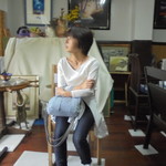 フライドチキン - 個性的な店内