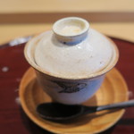 いち太 - 29年9月　青森もずくと新銀杏の冷静茶碗蒸し