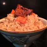島豚家 - あぐーじゅうしい（沖縄炊き込みご飯）