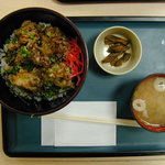 米山サービスエリア(上り線)フードコート - 舞茸天丼(600円)(2010/11/10)