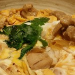 蕎麦きり みよた - ムッチリ柔らかい鶏肉