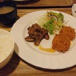 洋風食堂 さつき亭 - サイコロステーキもコロッケも美味しい☆