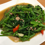 イサーン - 空心菜炒め