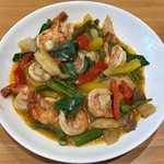 イサーン - エビのタイ風ピリ辛ソース炒め　税込1,650円