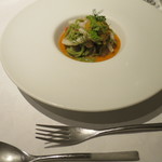 リストランテ サクラ - ガスパチョ　バジルのタリオリーニ