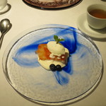 リストランテ サクラ - グレープフルーツのテリーヌ　自家製ヨーグルト