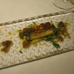 リストランテ サクラ - タチウオのカネロニ　オカヒジキのソテー　新じゃがいものピュレ