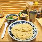 銀座 風見 - 酒粕濃厚つけそば 1000円 の大盛つけ麺