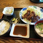Kaneya - 牛バラ焼肉定食