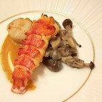 赤坂プリンス クラシックハウス - オマール海老と帆立のポワレ