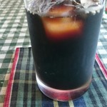 欧風食堂 ヒロセ - 食後はアイスコーヒー。