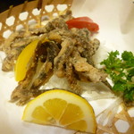 どじょうの唐揚げ