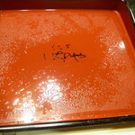 川越 いちのや - 鰻重の蓋コレクション