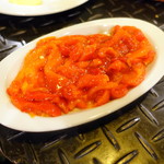 ティオ・ダンジョウ - 焼きピーマンのマリネ600円+税