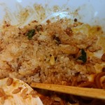 四川担担麺 蒼雲 - 投入＆混ぜ混ぜ