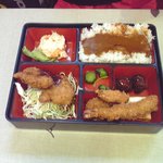 レストラン香港 - ヒレカツ弁当（表のＡ）