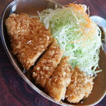 Tonkatsu Warashikko - ランチのとんかつ（７７０円）２０１７年９月