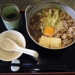 庄屋 - 料理写真:すき焼きうどん@842