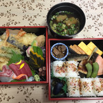 日本料理 武蔵野 - 二段弁当