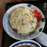 菊華亭 - ミニチャーハン380円