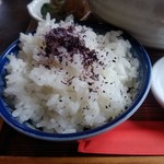 香港茶廊 - 【2017.9.17(日)】チャーシュー麺ランチのご飯