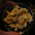 お通しのマカロニサラダ(*^^)v