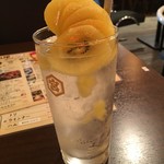 天ぷら酒場 天ぷら Ｙ - ゴールデンキウイのサワー