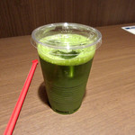 茶寮翠泉 京都祇園 - お濃抹茶グリーンティ 税込500円(2017年9月)