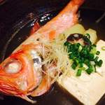 Shokusai Kamiya - 金目鯛の淡煮