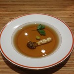 骨と皮 - 松茸コンソメ