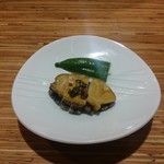 骨と皮 - 鮑　中華薬味？