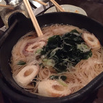 よつや こくている - 鍋焼きそうめん