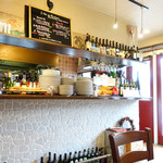 ポルタロッサ - 店内。カウンター