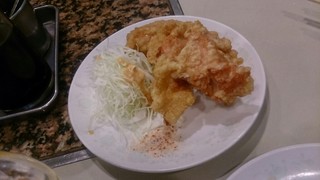 Shinkyou - 小皿セットの鶏唐揚げ
