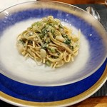 リストランテ ラ チャウ - 広島県産カキとカブのクリームソースのリングイッティーネ