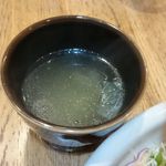 西新井大師　もなかカフェ　まめつばき - スープ