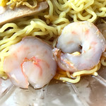 桃園 - エビが真っ二つに！？